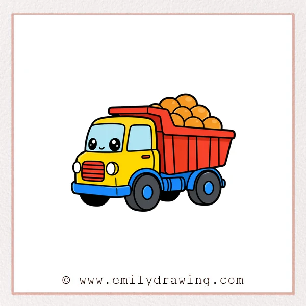 Preview of Dump Truck drawing